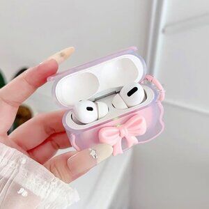 Bow Pink AirPods Pro2 Case